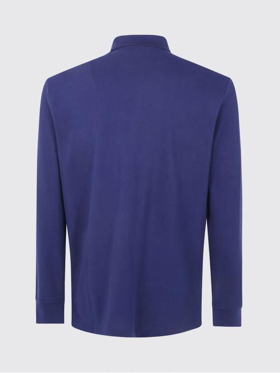 26FW 폴로 랄프로렌 클래식 핏 코튼 폴로 셔츠 710680790 046 Blue - POLO RALPH LAUREN