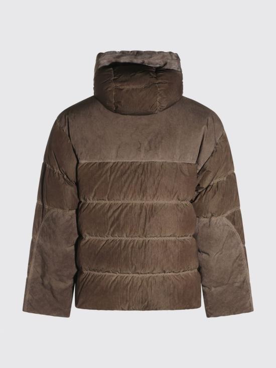 26FW 씨피 컴퍼니 숏패딩 21CMOW115A006369S R30 Brown - C.P. COMPANY