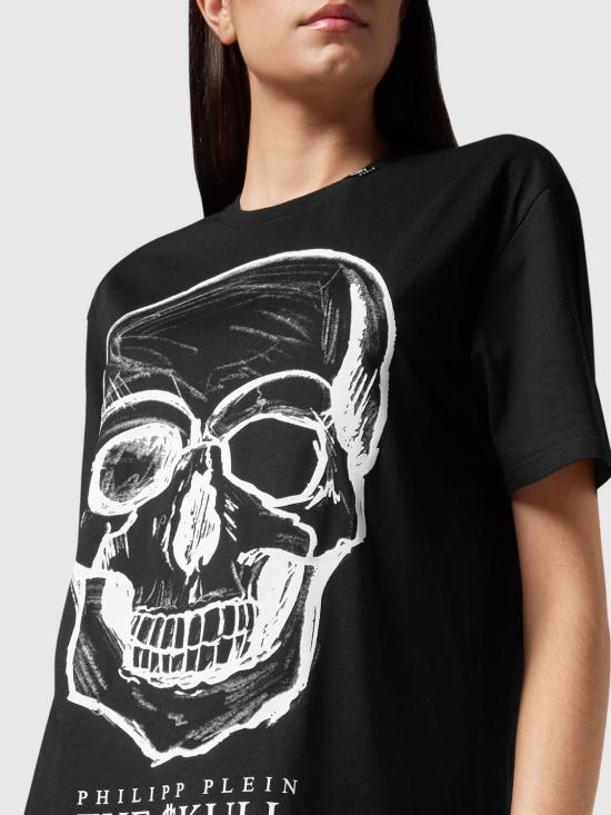 26SS 필립 플레인 반팔 티셔츠 UABCWTK2239PJY002N 02 Black - PHILIPP PLEIN