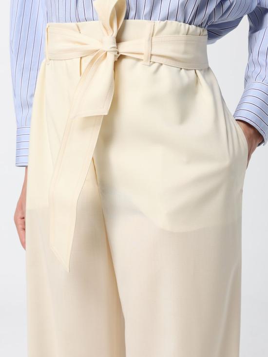 26FW 막스마라 수트 팬츠 2621136251600 001 White - MAX MARA