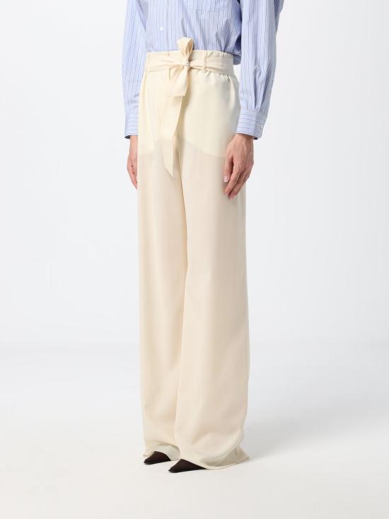 26FW 막스마라 수트 팬츠 2621136251600 001 White - MAX MARA