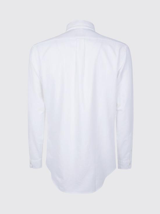 26FW 폴로 랄프로렌 컬러 포니 자수 커스텀 핏 버튼 다운 셔츠 710792041 001 White 1 - POLO RALPH LAUREN