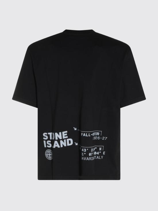26FW 스톤 아일랜드 반팔 티셔츠 2100001S0480 V0029 Black - STONE ISLAND
