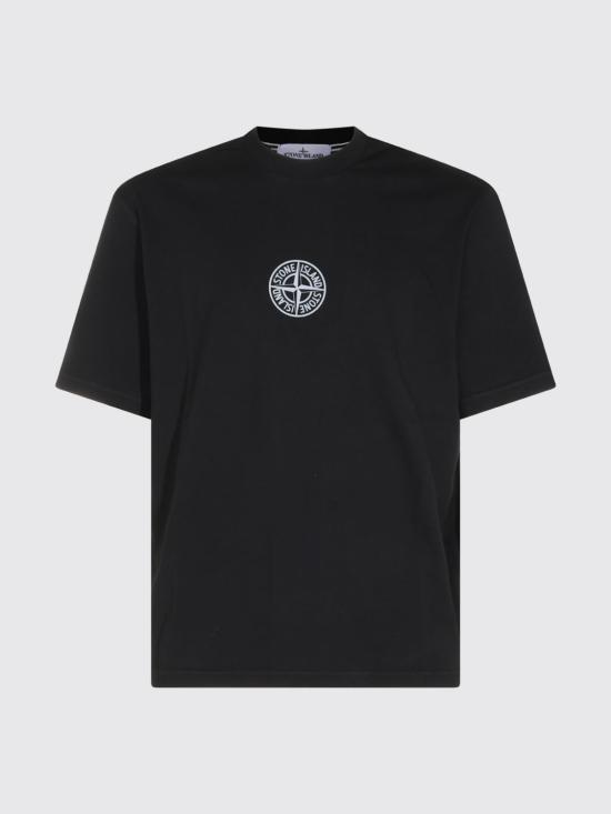 26FW 스톤 아일랜드 반팔 티셔츠 2100001S0480 V0029 Black - STONE ISLAND