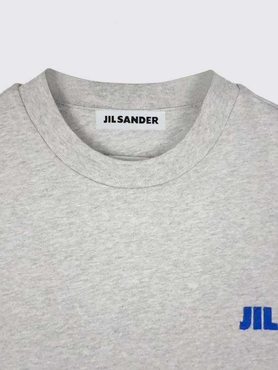 26FW 질샌더 JIL 로고 코튼 티셔츠 J02GC0163J45048 058 Grey - JIL SANDER