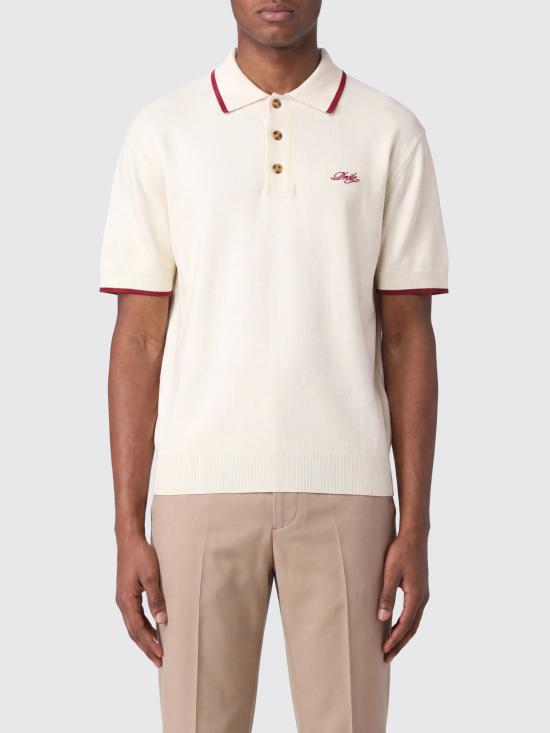 26FW 드롤드무슈 폴로 티셔츠 PO194WO007 OW White
