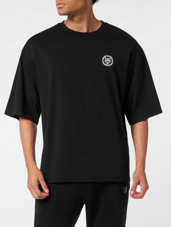 26SS 플레인스포츠 반팔 티셔츠 PAECMTK8324STE001N 02 Black