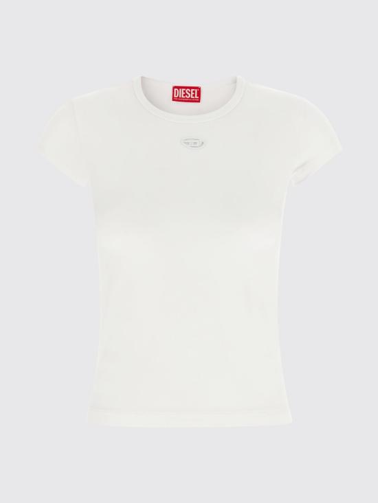 26FW 디젤 반팔 티셔츠 A199120AFAA 100 White - DIESEL
