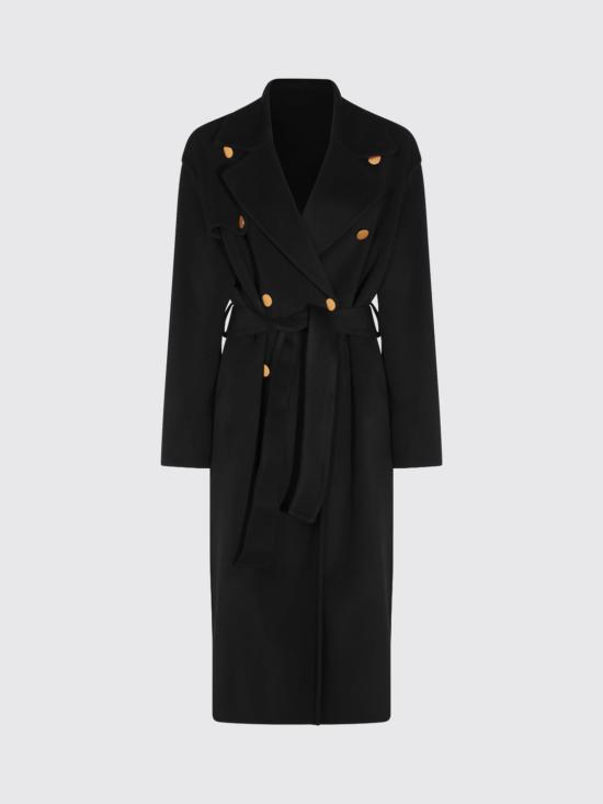 26FW 알베르타 페레티 코트 06026659 0555 Black - ALBERTA FERRETTI