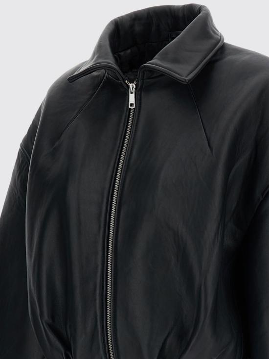 26FW 로테이트 가죽 자켓 116544100 100 Black - ROTATE