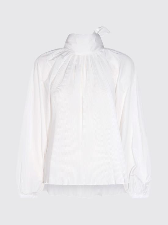 26FW 막스마라 발레 폴리 블라우스 발레 폴리 블라우스 2621116027600 069 White - MAX MARA