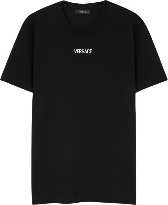 26SS 베르사체 탑 10139441A164551B000 BLACK