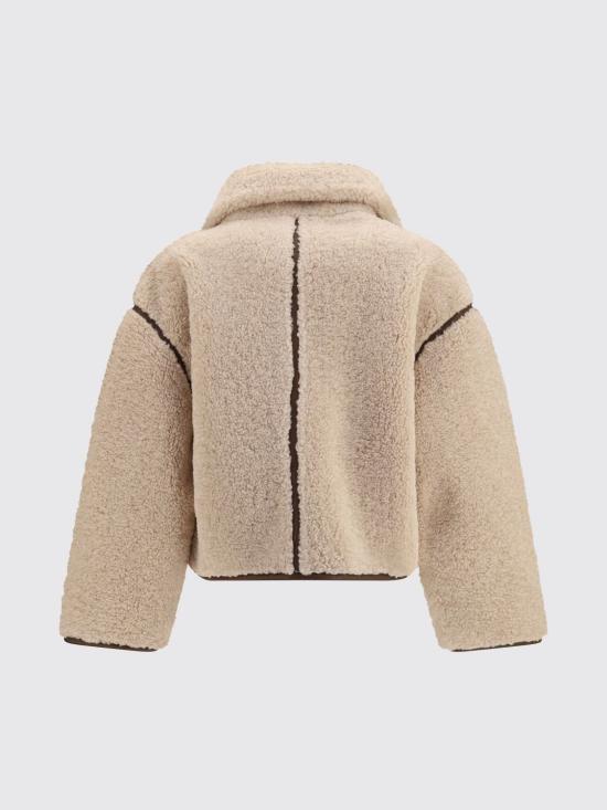 26FW 핑코 무스탕 107167A3FJ ZL3 White - PINKO