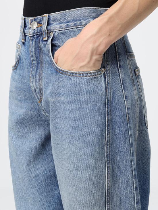 26FW 이자벨마랑 오리안 페이디드 데님 배럴 진 PA0584FAD1H04I 30LU Blue - ISABEL MARANT