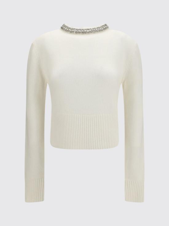 26FW 핑코 스웨터 107274A3GI Z03 White - PINKO