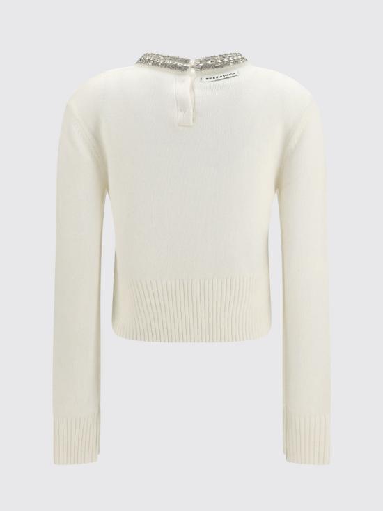26FW 핑코 스웨터 107274A3GI Z03 White - PINKO