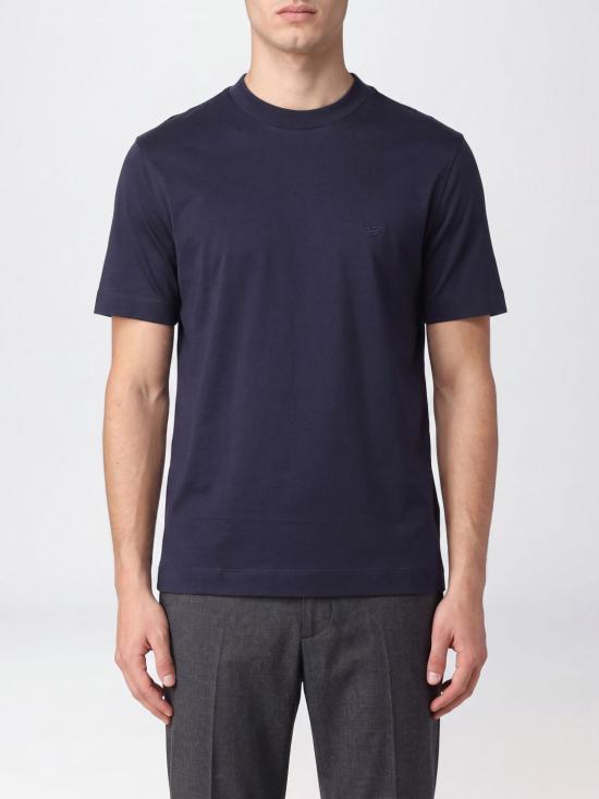 26FW 엠포리오 아르마니 반팔 티셔츠 EM006779AF28078 UC001 Black