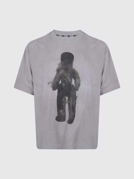 26FW 지기 첸 반팔 티셔츠 0M2620203 54 Grey - ZIGGY CHEN