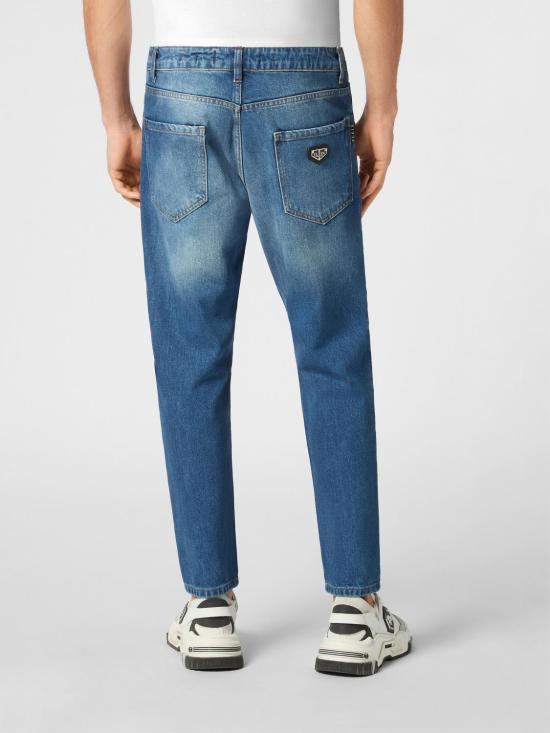 26SS 필립 플레인 데님 팬츠 LADCMDT4115PDE004N 08RY Blue - PHILIPP PLEIN