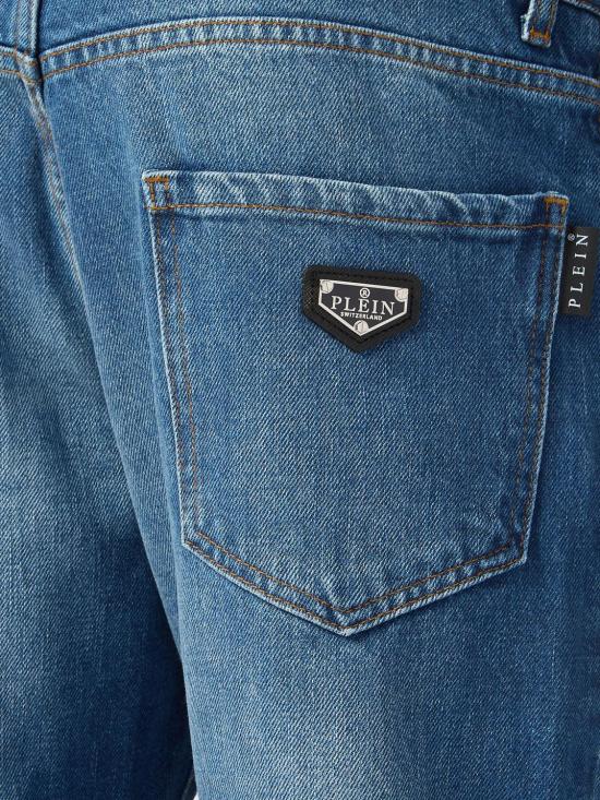 26SS 필립 플레인 데님 팬츠 LADCMDT4115PDE004N 08RY Blue - PHILIPP PLEIN