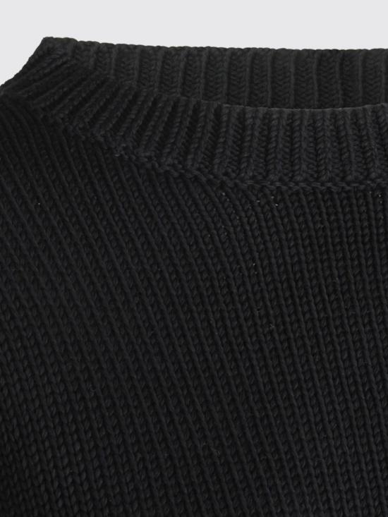 26FW 토템 스웨터 263WRT0851YA0294 001 Black - TOTEME