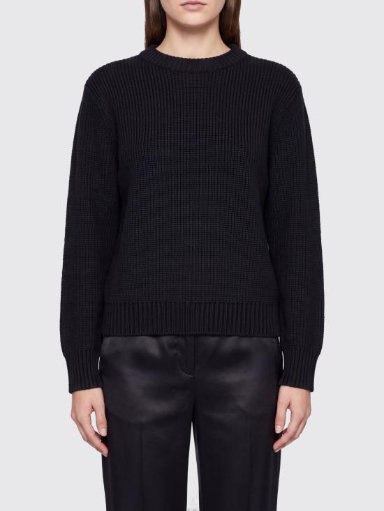 26FW 토템 스웨터 263WRT0851YA0294 001 Black