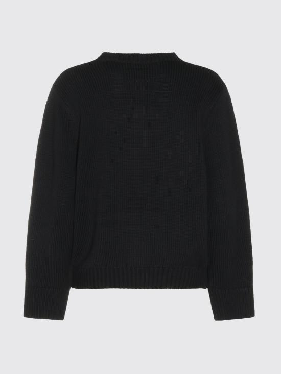 26FW 토템 스웨터 263WRT0851YA0294 001 Black - TOTEME