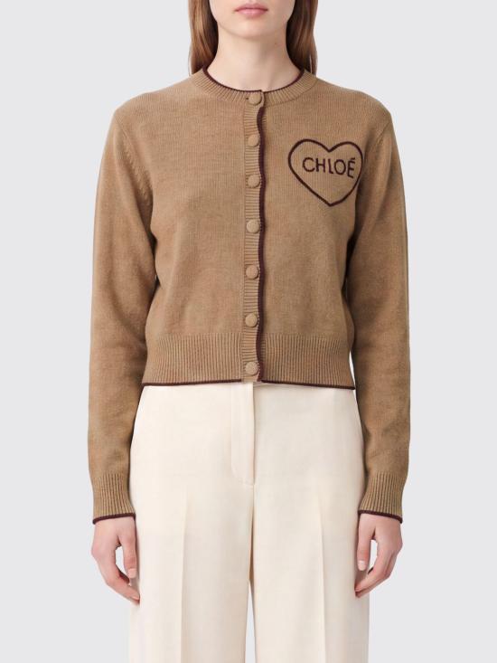 26FW 끌로에 가디건 CH26AMC15710 218 Brown