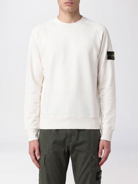 26FW 스톤 아일랜드 긴팔 티셔츠 6100008S0051 V0093 White