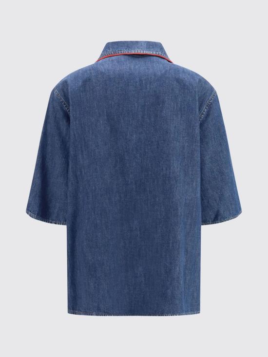 26FW 발렌티노 가라바니 데님 셔츠 DB03R9YA 528 Denim - VALENTINO GARAVANI