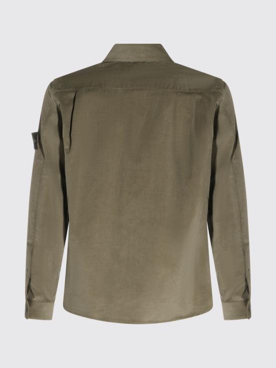 26FW 스톤 아일랜드 긴팔 셔츠 1200042S0144 V005G Military - STONE ISLAND