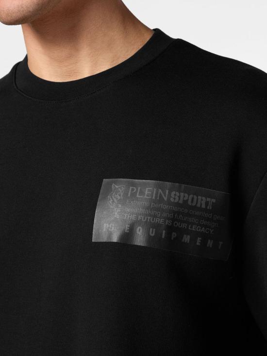 26SS 플레인스포츠 긴팔 티셔츠 FADCMJO1264STE003N 0202 Black - PLEIN SPORT