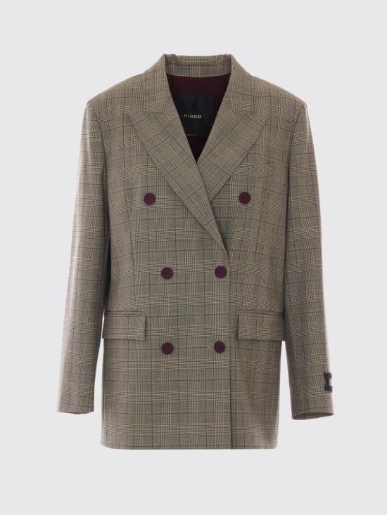 26FW 핑코 수트 자켓 105617A3FF CYZ Beige - PINKO