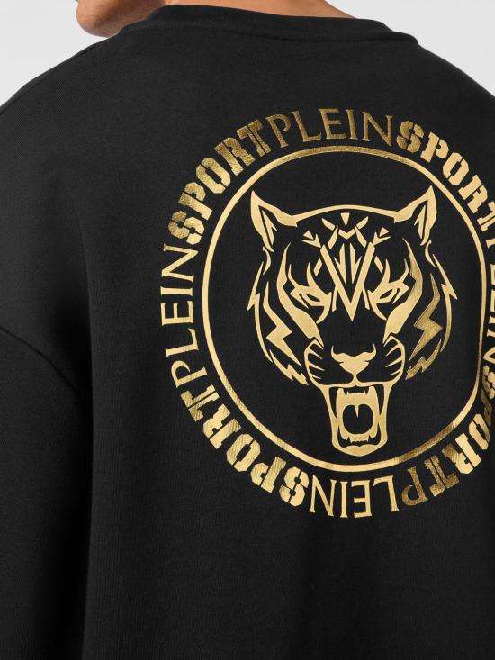 26SS 플레인스포츠 긴팔 티셔츠 PAECMJO1379STE003N 0294 Black - PLEIN SPORT