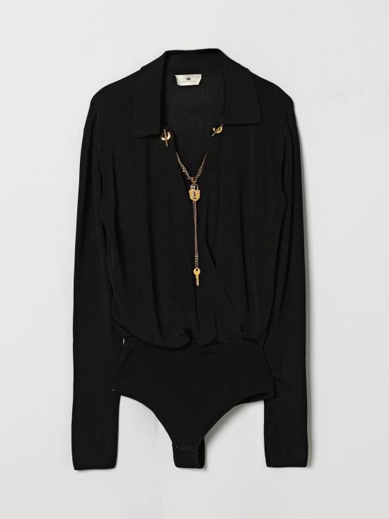 26FW 엘리자베타프랜치 탑 BK03S66E2 110 Black - ELISABETTA FRANCHI