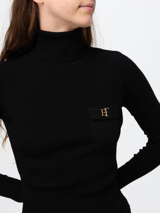26FW 엘리자베타프랜치 터틀넥 MK03S66E2 110 Black - ELISABETTA FRANCHI
