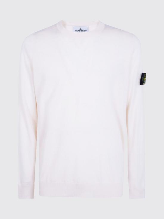 26FW 스톤 아일랜드 스웨터 5100071S00C4 V0093 White - STONE ISLAND
