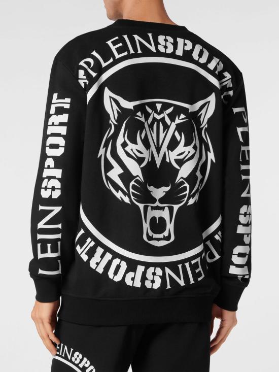 26SS 플레인스포츠 긴팔 티셔츠 FADCMJO1273STE003N 02 Black - PLEIN SPORT