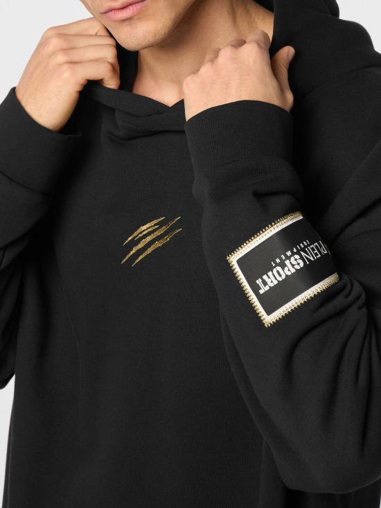 26SS 플레인스포츠 후드 티셔츠 PAECMJB3703STE003N 0294 Black - PLEIN SPORT