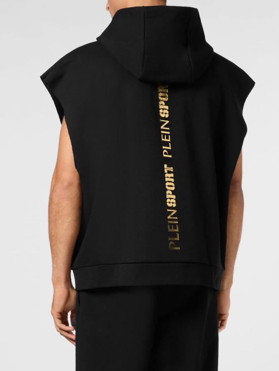 26SS 플레인스포츠 후드 티셔츠 PAECMJC0110STE001N 0294 Black - PLEIN SPORT