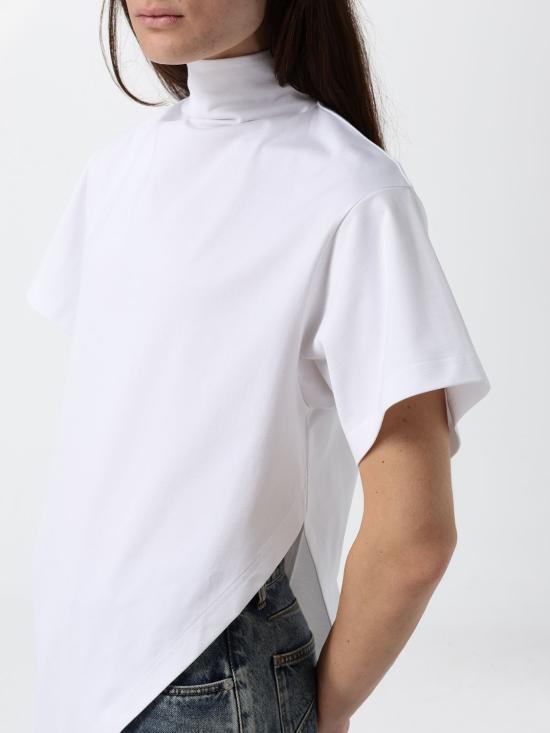 26FW 알라이아 탑 AA9I0033J103D 000 White - ALAIA