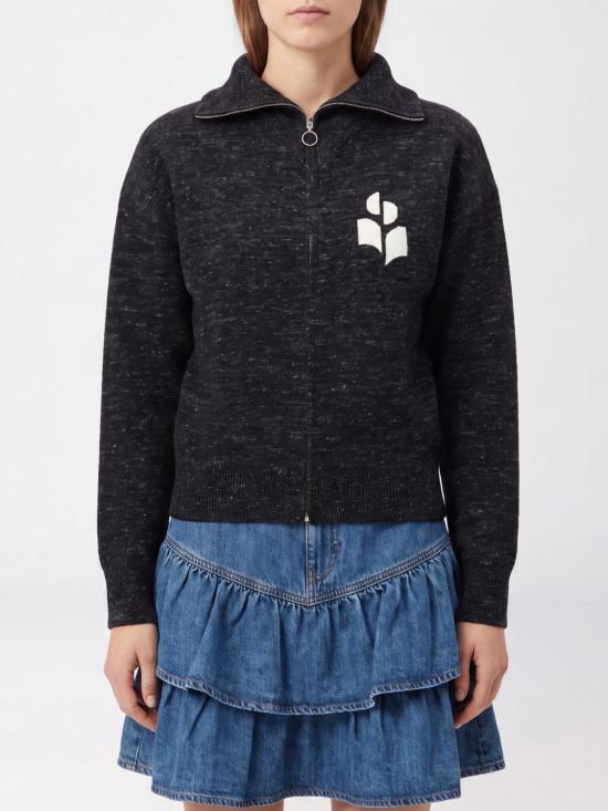 26FW 이자벨마랑에뚜왈 스웨터 CA0189FAD3L05E 01BK Black