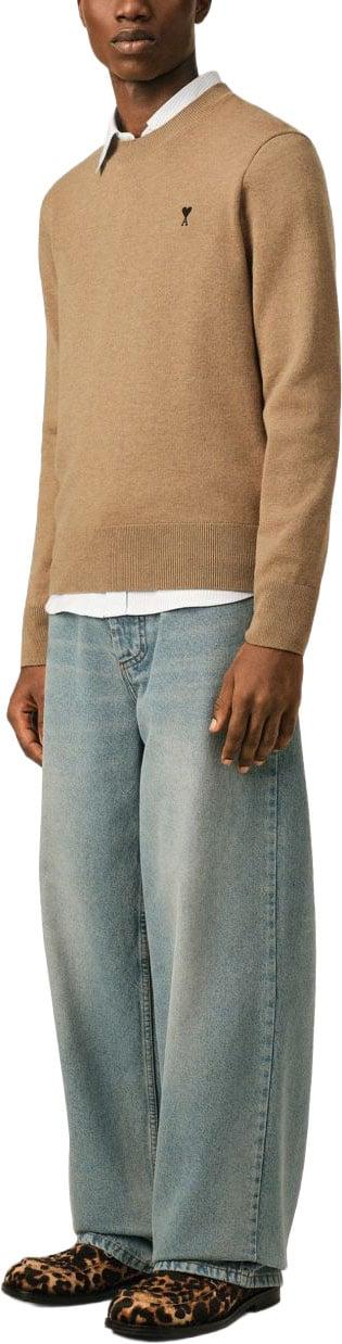 26FW 아미 ADC 크루넥 스웨터 HKS826001A335 BEIGE - AMI