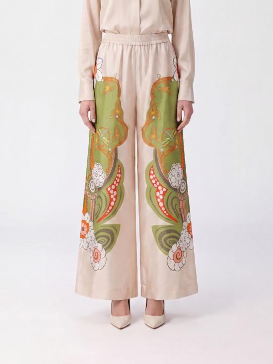 26FW 라 더블제이 팔라초 팬츠 TRO0026SIL001AMB03 WH04 Ivory