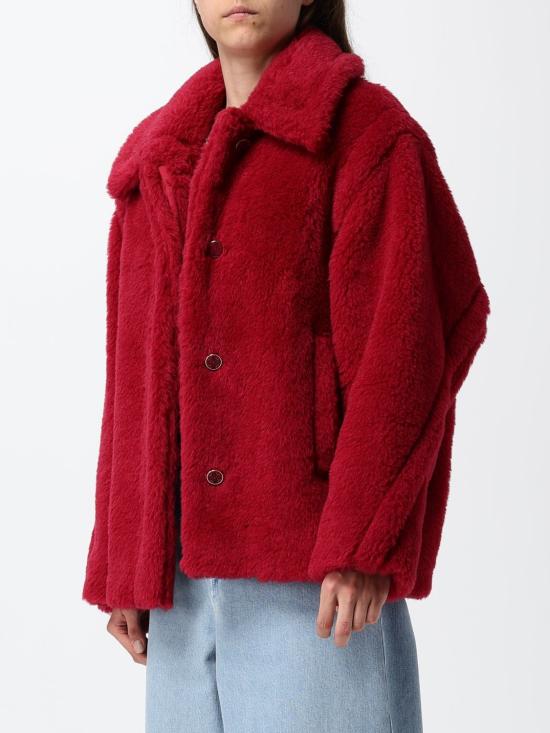 26FW 막스마라 트리톤 테디 자켓 2611081011600 012 Red - MAX MARA