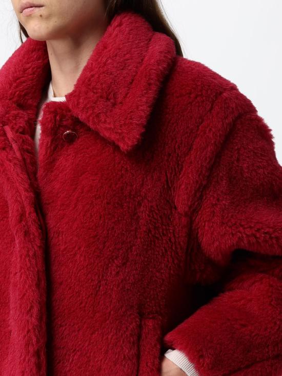 26FW 막스마라 트리톤 테디 자켓 2611081011600 012 Red - MAX MARA