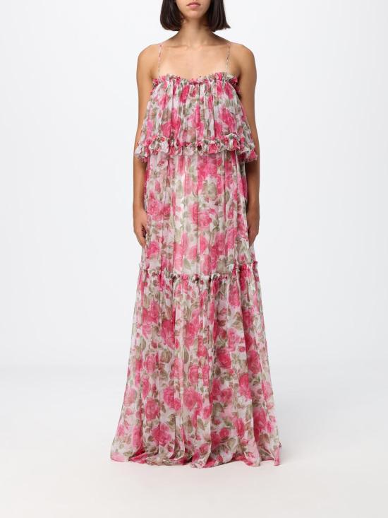 26FW 끌로에 롱 원피스 CH26UR124278 91Y Pink