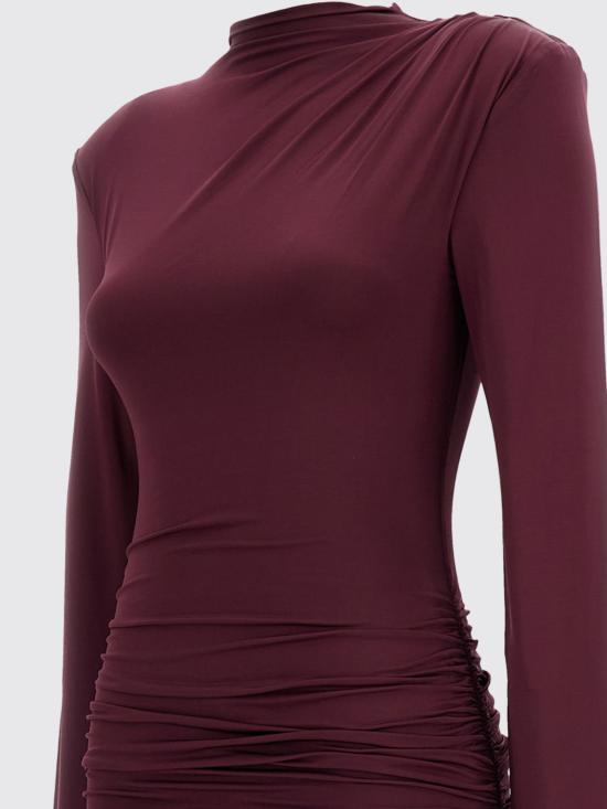 26FW 로테이트 롱 원피스 1161762694 2694 Burgundy - ROTATE