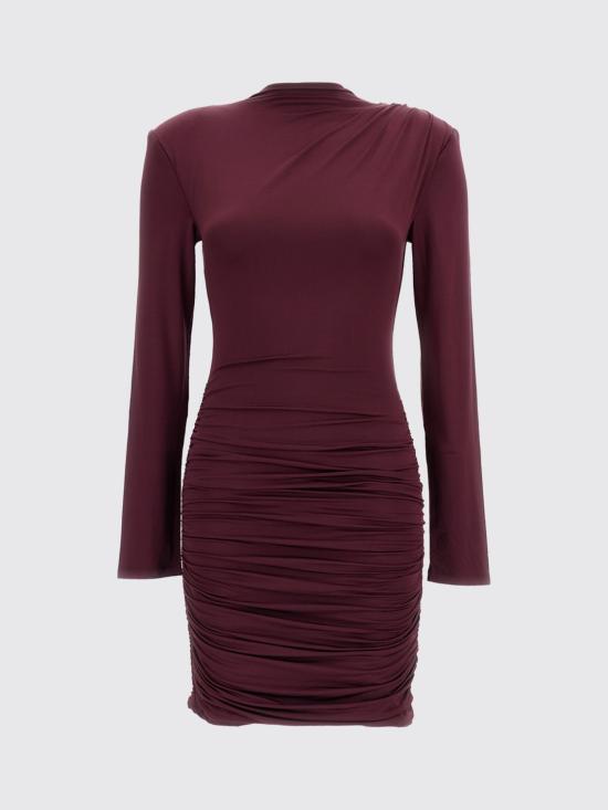 26FW 로테이트 롱 원피스 1161762694 2694 Burgundy - ROTATE