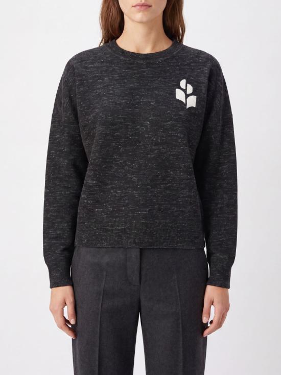 26FW 이자벨마랑에뚜왈 스웨터 PU0007FBD3L05E 01BK Black